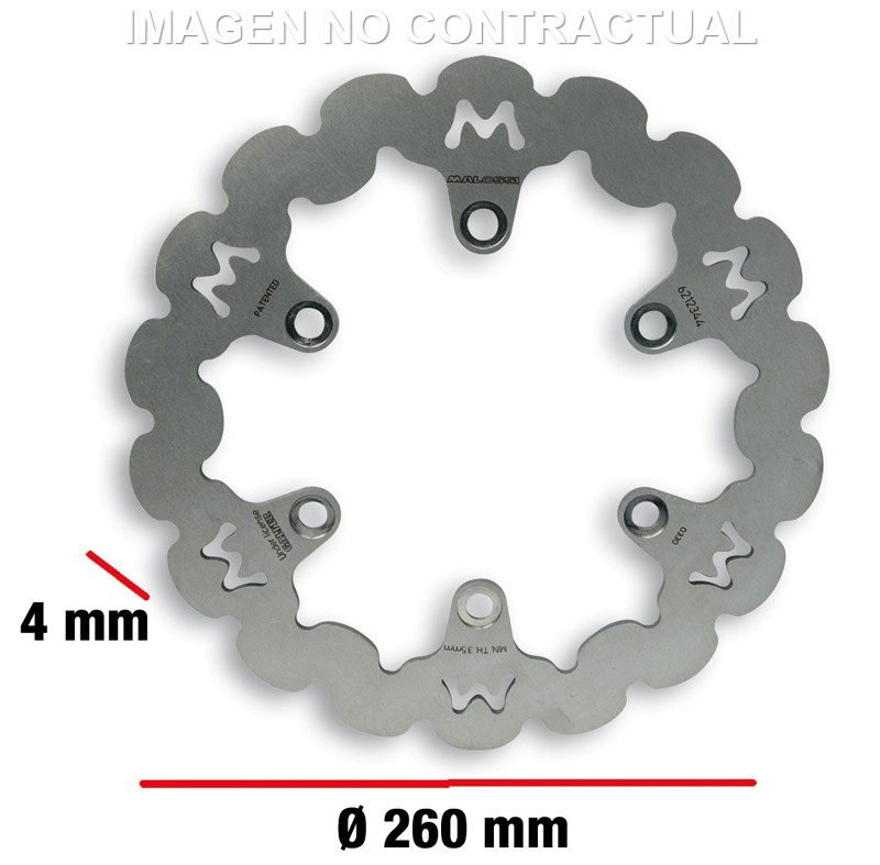 Disco Freno Delantero Malossi Whoop Disc Suzuki Burgman 400