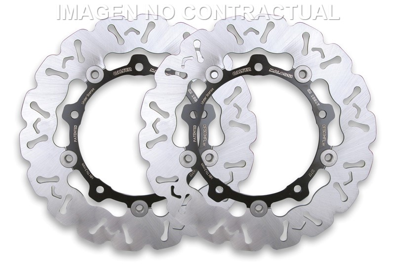Discos Freno Delanteros Malossi 2 Whoop Disc Yamaha TMax
