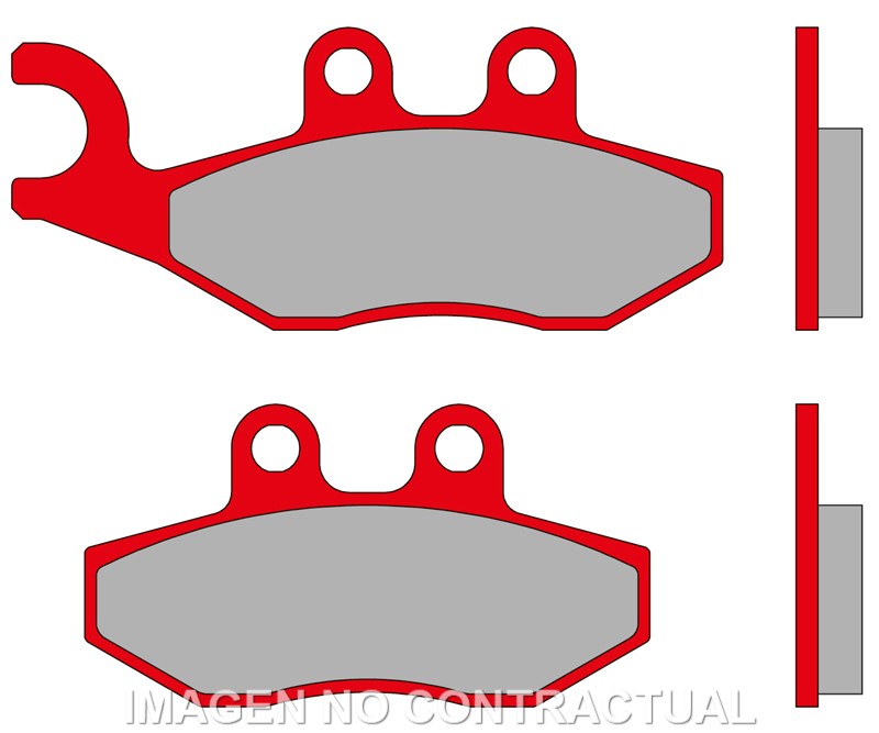 Pastilla de freno malossi brake pads MHR
