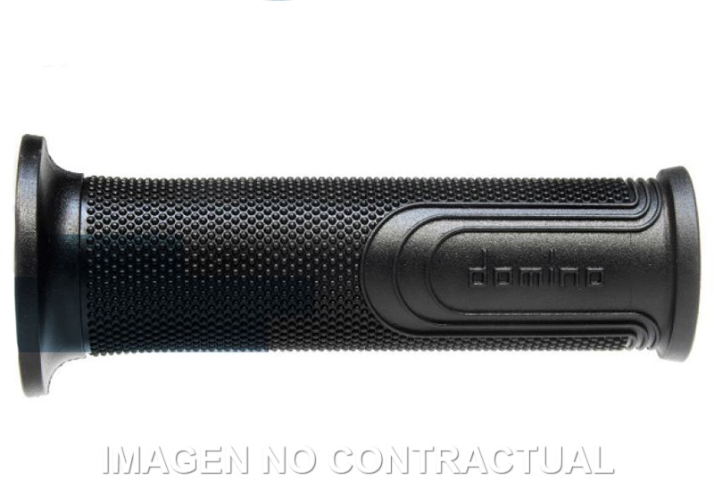 Puños Domino On Road Style Negro Cerrados D 22 mm L 120 mm