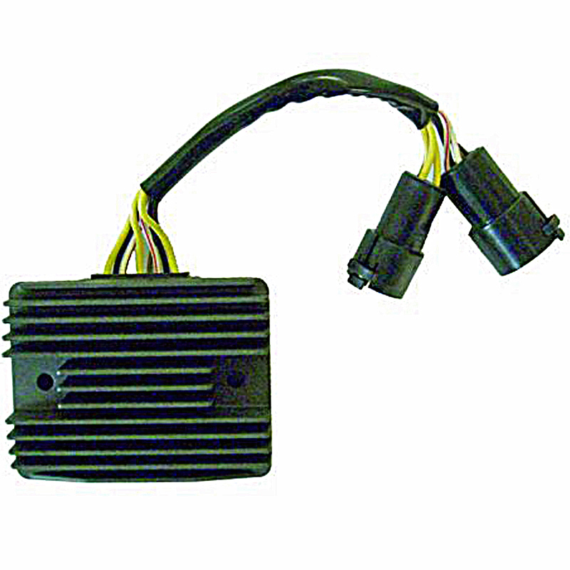 Regulador Japonés SH689-12 - 12V - Trifase - CC - 8 Cables - 2 Conectores redondos