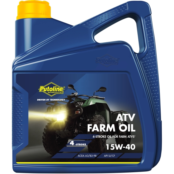 4 L garrafa Putoline ATV Farm Oil 15W-40
