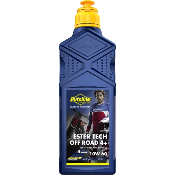 1 L botella Putoline Ester Tech Off Road 4+ 10W-60