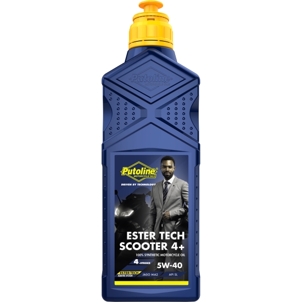 1 L botella Putoline Ester Tech Scooter 4T+ 5W-40