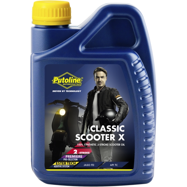 1 L botella Putoline Classic Scooter-X