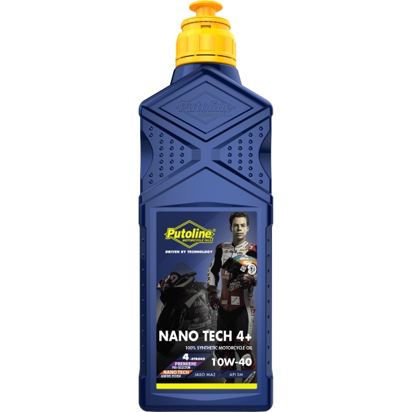 1 L botella Putoline Nano Tech 4+ 10W-40