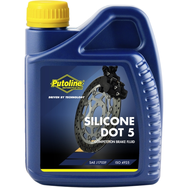 500 ml botella Putoline DOT 5 Silicone Brake Fluid