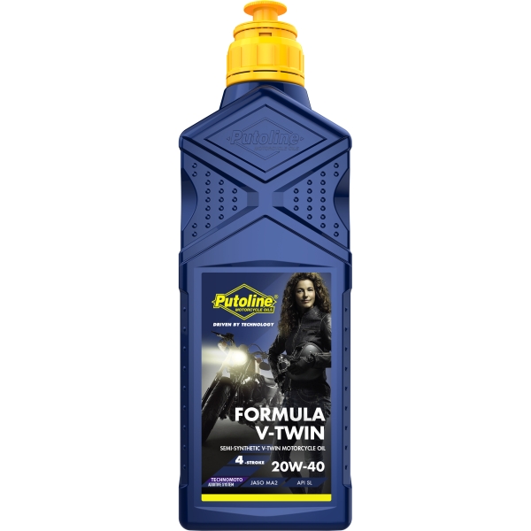 1 L botella Putoline Formula V-Twin 20W-40