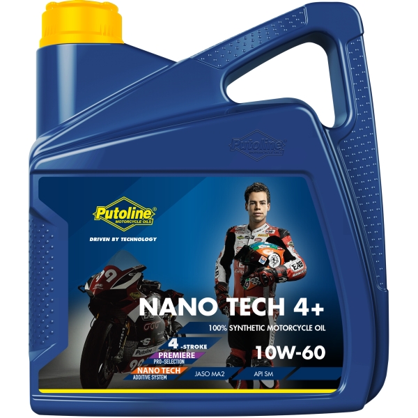 4 L garrafa Putoline Nano Tech 4+ 10W-60