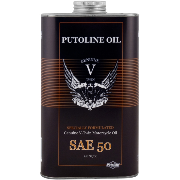 1 L lata Putoline Genuine V-Twin SAE 50
