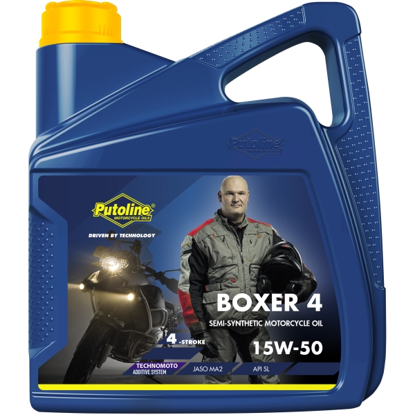 4 L garrafa Putoline Boxer 4 15W-50