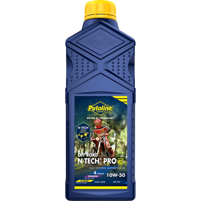 1 L botella Putoline  N-Tech® Pro R+ Off Road 10W-50