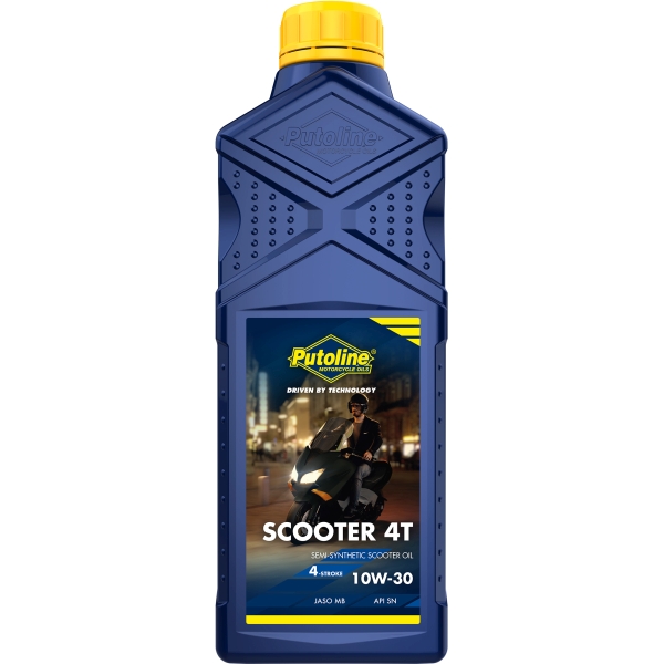 1 L botella Putoline Scooter 4T 10W-30