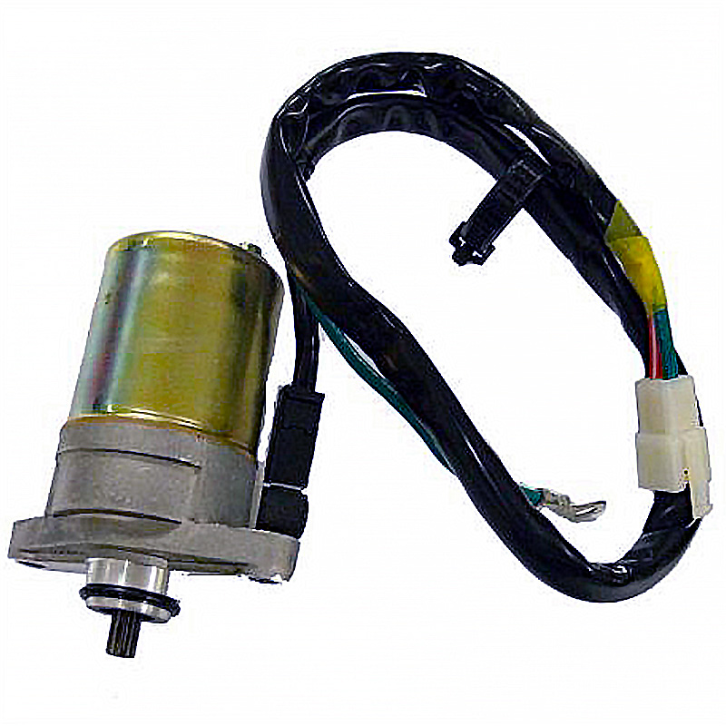 Motor Arranque 12V - 10 Dientes - Rotación Izquierda - Con Cable