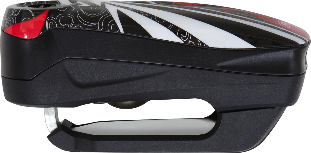DETECTO 7000 RS1 FLAME BLACK Bloqueo disco de freno con alarma 3D
