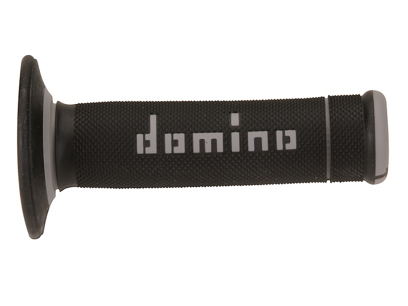 Puños Domino Off Road X-Treme Negro - Gris Cerrados D 22 mm L 118 mm