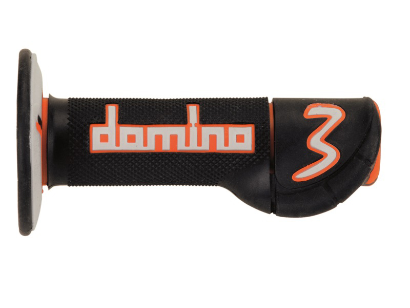 Puños Domino Experience 3 - Negro-Naranja-Gris