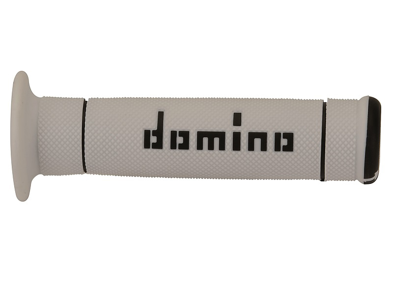 Puños Domino Trial Blanco - Negro Cerrados D 22 mm L 125 mm