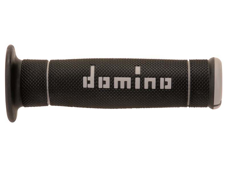 Puños Domino Trial Negro - Gris Cerrados D 22 mm L 125 mm