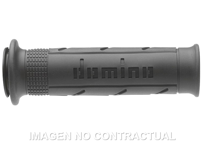 Puños Domino Firm Negro Antracita Abierto D 22 mm L 125mm