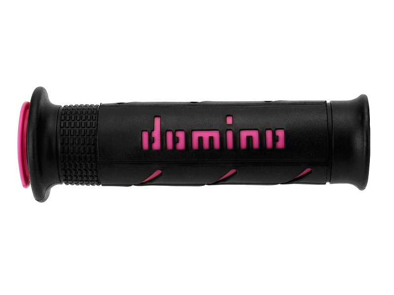 Puños Domino XM2 Super Soft Negro/Fucsia Abiertos D 22 mm L 120-125 mm