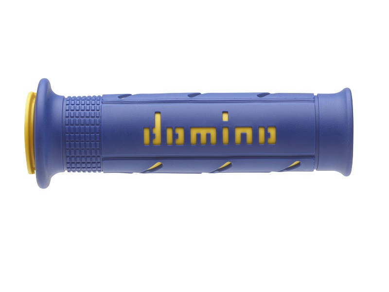 Puños Domino XM2 Super soft Azul / amarillo Abiertos D 22 mm L 120-125 mm