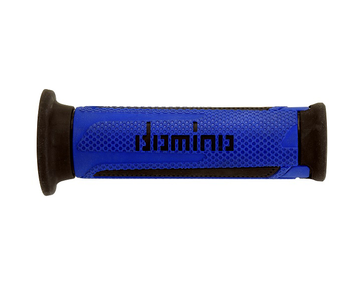 Puños Domino Turismo Azul-Negro Abiertos D 22 mm L 120 mm