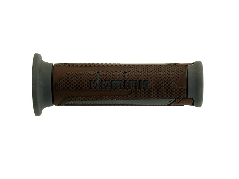 Puños Domino Turismo Marrón-Gris Abiertos D 22 mm L 120 mm