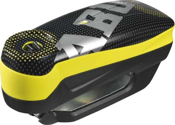 DETECTO 7000 RS1 PIXEL YELLOW Bloqueo disco de freno con alarma 3D