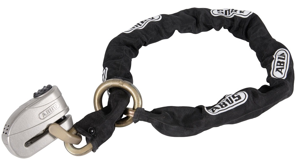 GRANIT DETECTO X-PLUS 8008 12KS BLACK LOOP Antirrobo disco 8008 + cadena 12KS120 lazo