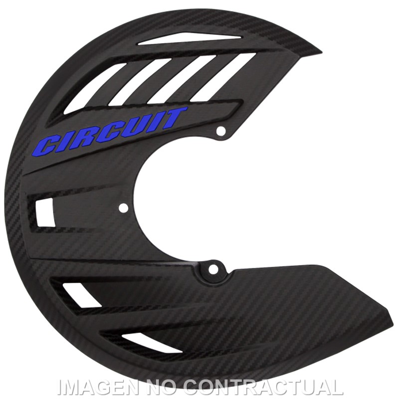 Protector Disco Circuit Carbon-Azul