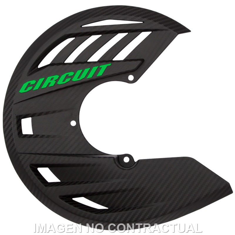 Protector Disco Circuit Carbon-Verde