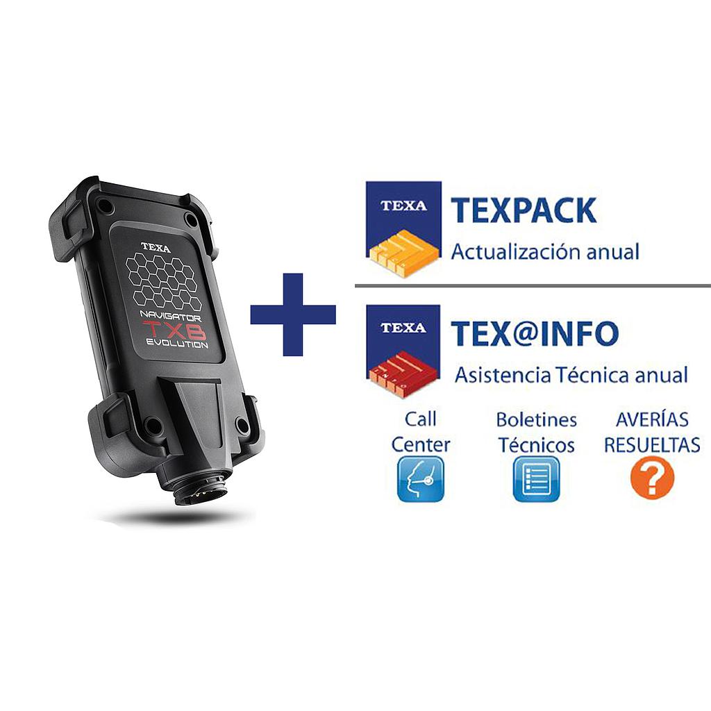 Pack Texa Navigator TXB + TEXPACK + TEXINFO