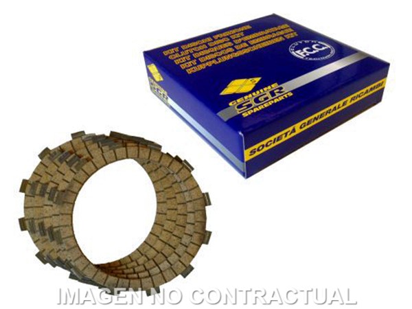 Kit discos embrague FCC Yamaha FZ6 Fazer