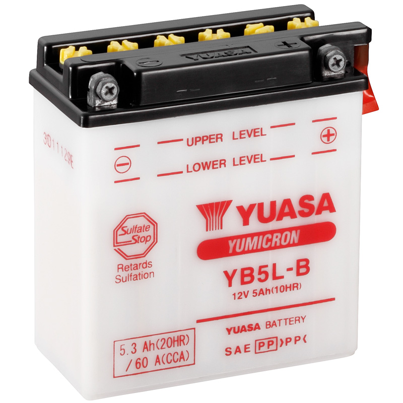 Batería Yuasa YB5L-B Combipack