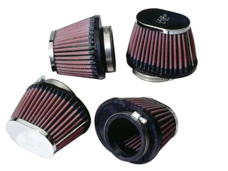 Filtros de potencia K&amp;N D. 54mm. Tapa cromada