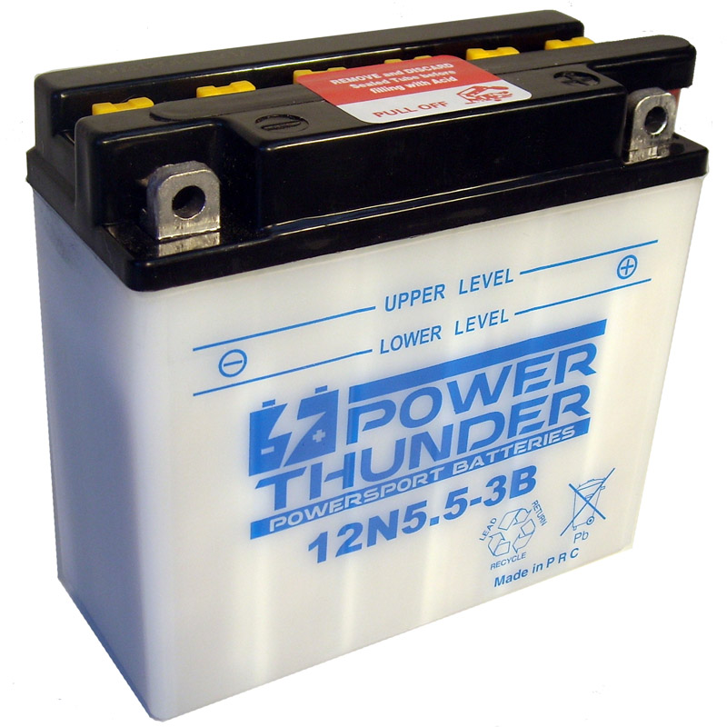 Batería Power Thunder 12N5.5-3B
