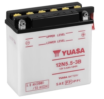 Batería Yuasa 12N5.5-3B Combipack
