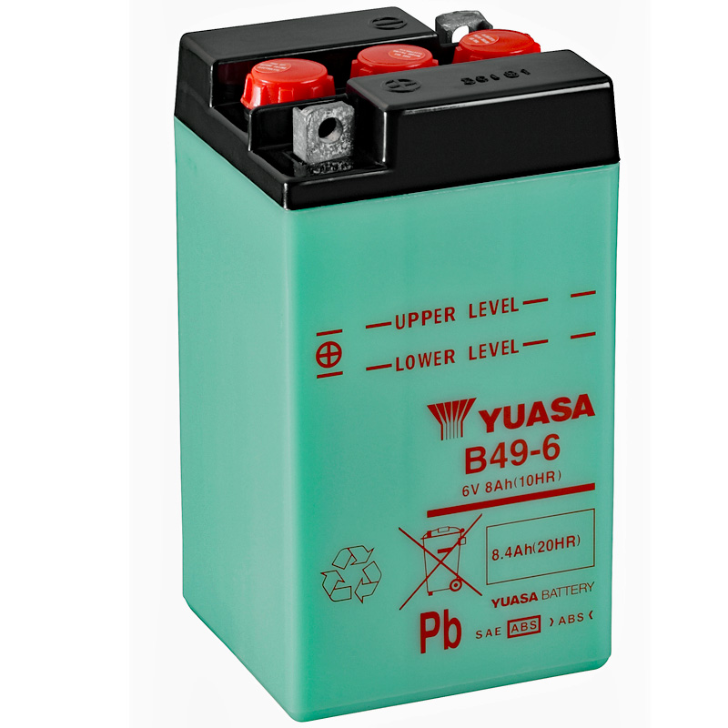 Batería Yuasa B49-6 Combipack