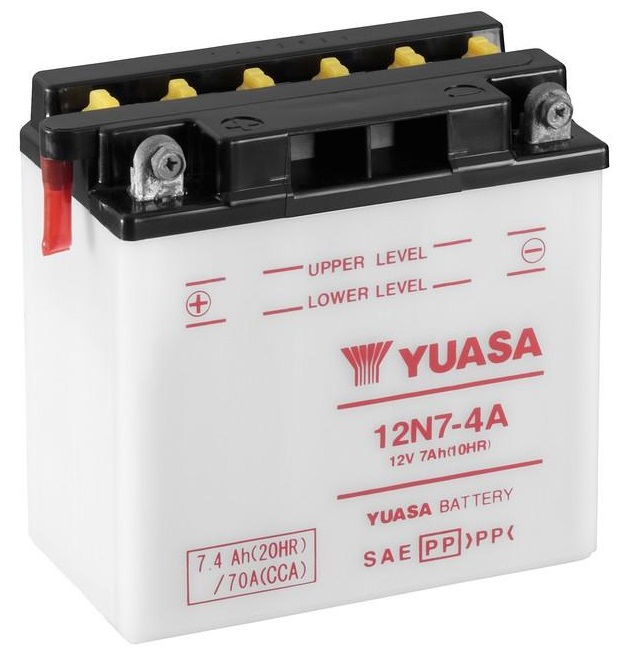 Batería Yuasa 12N7-4A Combipack