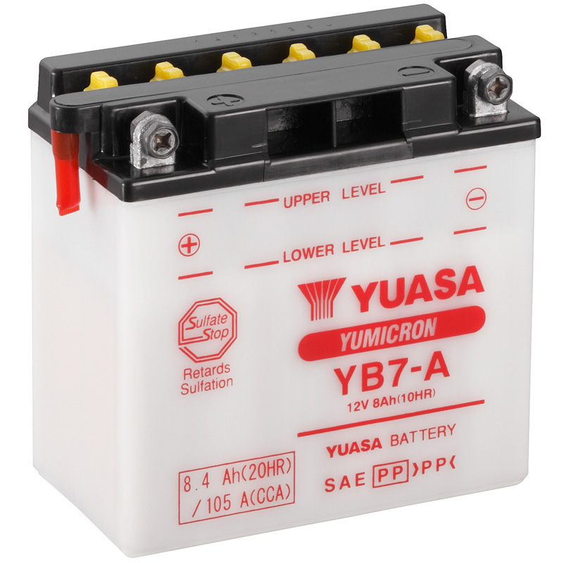 Batería Yuasa YB7-A Combipack