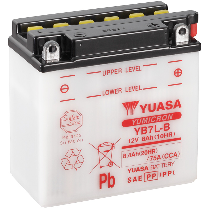 Batería Yuasa YB7L-B Combipack