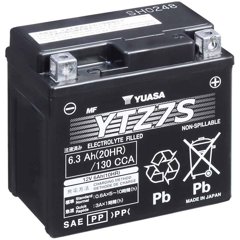 Batería Yuasa YTZ7-S Precargada