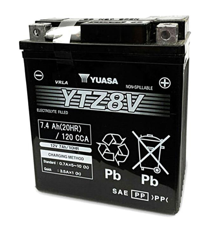 Batería Yuasa YTZ8-V Precargada