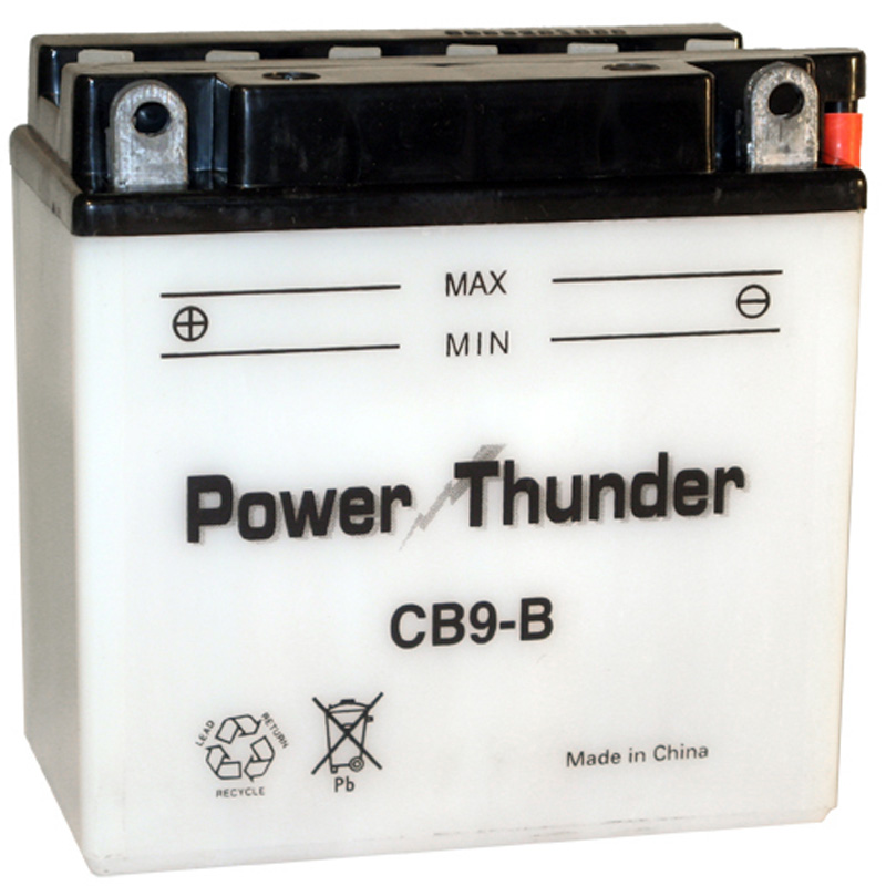 Batería Power Thunder CB9-B con ácido