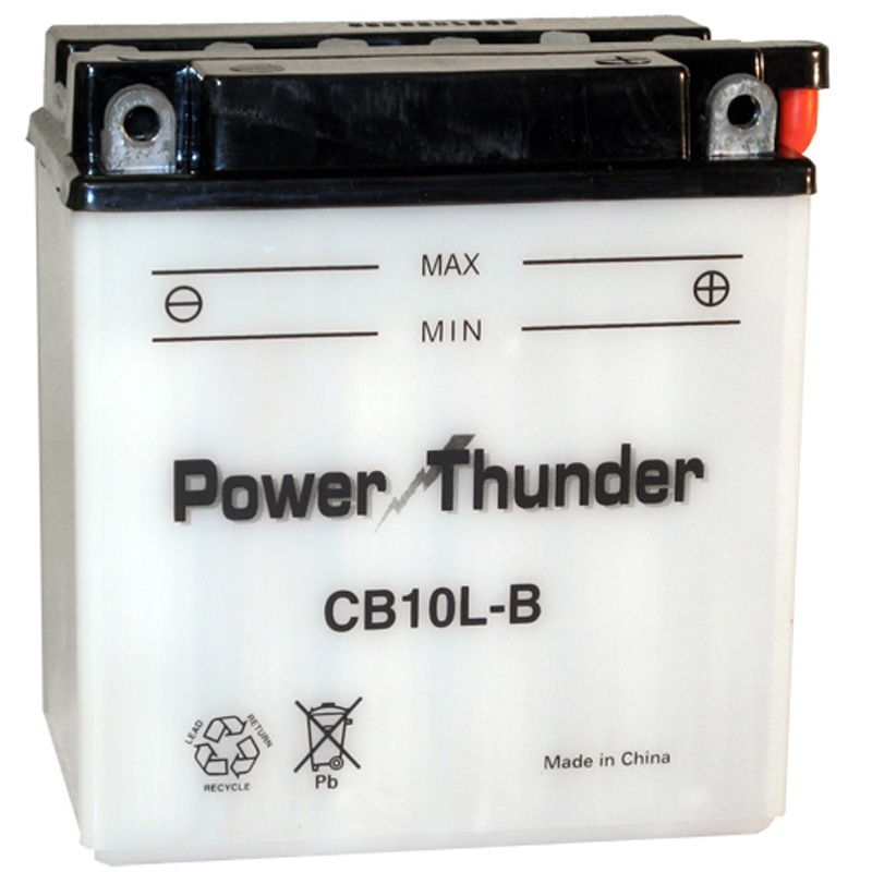 Batería Power Thunder CB10L-B con ácido