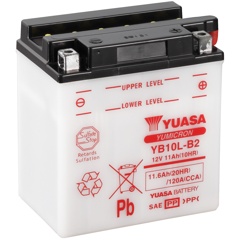 Batería Yuasa YB10L-B2 Combipack