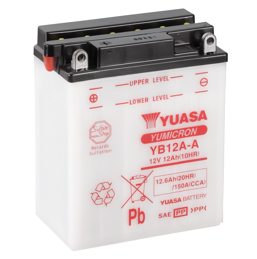 Batería Yuasa YB12A-A Combipack