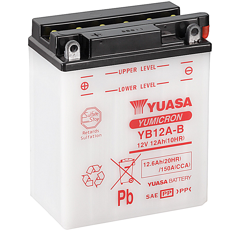 Batería Yuasa YB12A-B Combipack