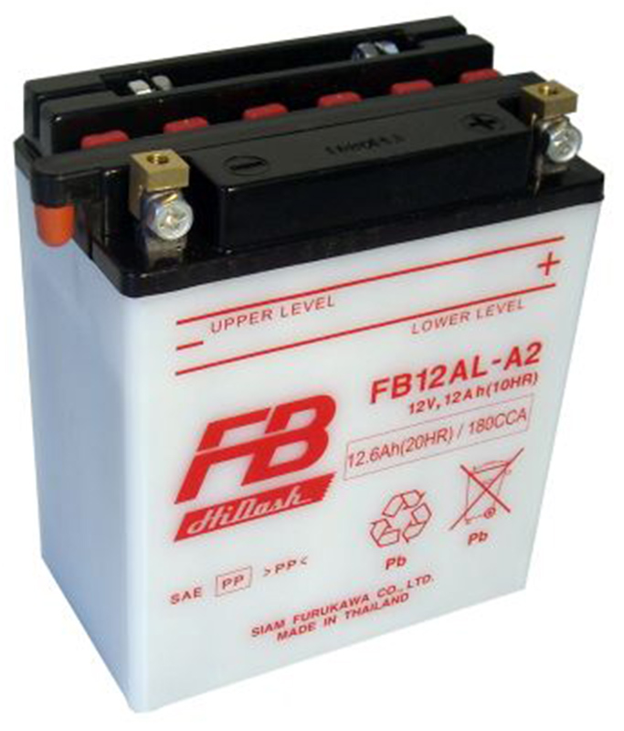 Batería Furukawa FB12AL-A2 con ácido
